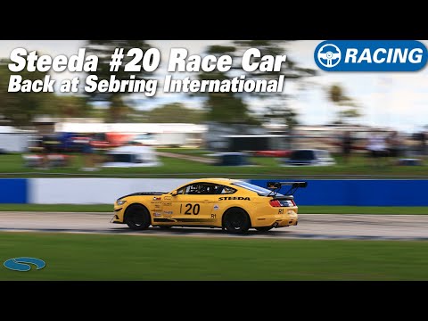 Dario Back Behind the Wheel of the #20 Road Race Car @ Sebring International Raceway