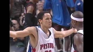Rookie Tayshaun Prince Takes Over in the Clutch (2003 Game 2 vs. Philly)