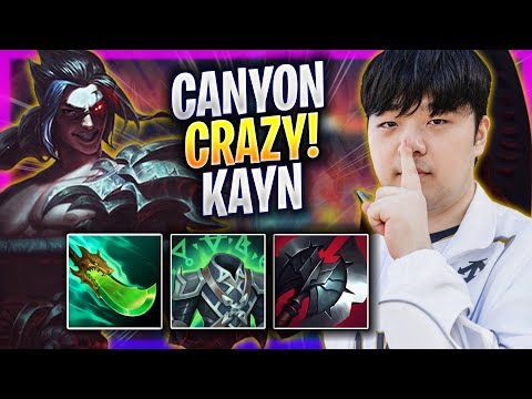 CANYON CRAZY GAME WITH KAYN! - GEN Canyon Plays Kayn JUNGLE vs Sylas! | Season 2024