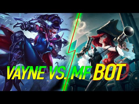 Vayne and Nami vs. Miss Fortune and Sona bot lane with a Feeding Teemo Top :( - League of legends