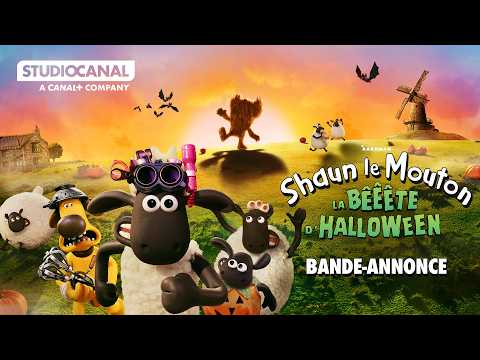 Bande-annonce VF Shaun le Mouton : La bêêête d'Halloween - Réalisation Steve Cox, Matthew Walker StudioCanal