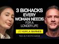 Kayla Barnes The Science Of Female Biohacking Gut Health Toxins Menstrual Cycles TUH 149