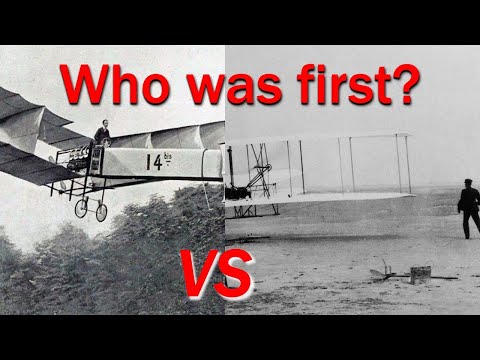 Who Was First in Flight? | Wright Bros. VS. Santos-Dumont