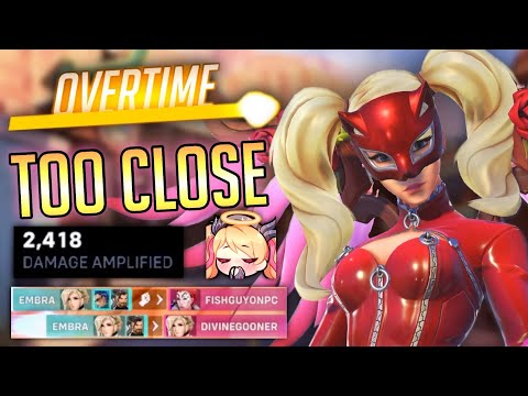 This Was WAY Too Close!: Mercy Gameplay - Overwatch 2