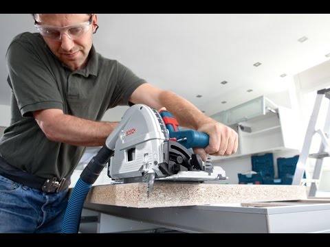 Bosch Rankinis diskinis pjūklas GKT 55 GCE video