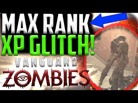 *NEW* MAX  RANK XP ZOMBIES GLITCH! VANGUARD ZOMBIES SOLO FAST XP GLITCH!