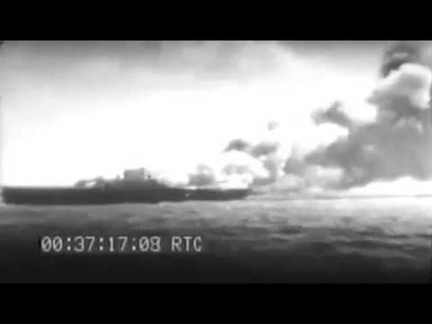 USS North Carolina, Sept. 15, 1942. This is the day she was hit by a torpedo.