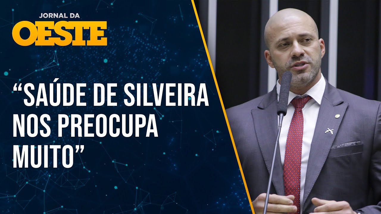 Daniel Silveira está com problemas de saúde na prisão, revela advogado à Oeste