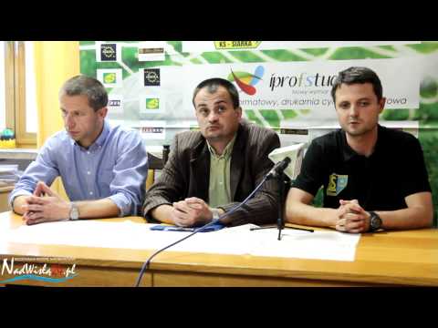 Siarka Tarnobrzeg - Chełmianka Chełm - Konferencja prasowa