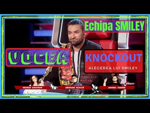 ✌ VOCEA 2019 ✌ KNOCKOUT 1 | Team SMILEY | ALEGEREA - Renee Santana, Dragoș și Daniel