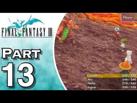 Let's Play Final Fantasy III iOS (Gameplay + Walkthrough) Part 13 - Salamander