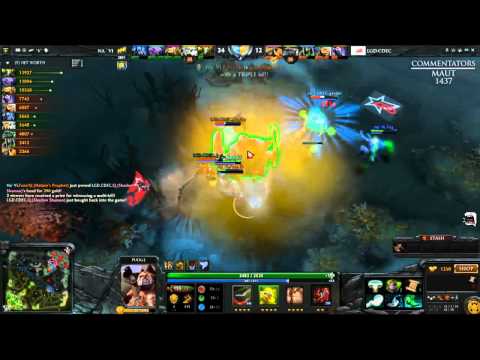 Funn1k double rampage nature prophet, Na'vi - LGD.CDEC, WEC