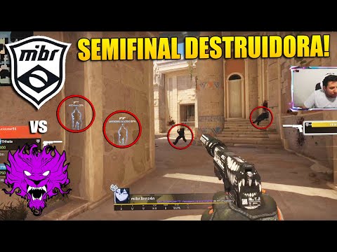 BRNZAN ACE TAPS ABSURDO! MIBR vs Mythic - MELHORES MOMENTOS - IEM Brazil 2023 Qualifier | CSGO