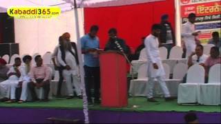 (1) Chakk Sabhu (Apra) North India Kabaddi Federation Cup 29 Feb 2016