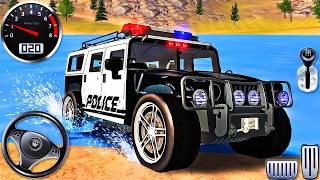 Police Car Driving Simulator - 4x4 Hummer Offroad Chase Cop Driver - Android GamePlay #6