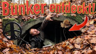 Bunker mit METALLDETEKTOR abgesucht!! (Schatzsuche)