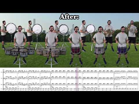 Hyper-Extended Drumline Warmup