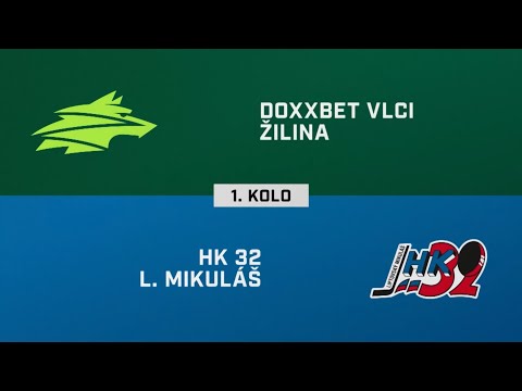 1. kolo: DOXXbet Vlci Žilina – HK 32 Liptovský Mikuláš 3:2 (HIGHLIGHTY)