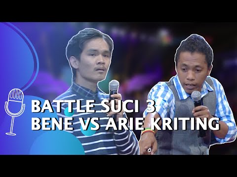 SUCI 3 - Stand Up Battle Bene Dion Roasting Arie Kriting: Sarjana 11 Tahun Gak Lulus-lulus (PART 1)