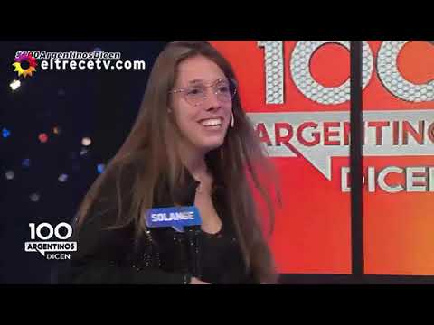 La mujer con “la mejor risa del mundo” enloqueció a Darío Barassi en 100 argentinos dicen