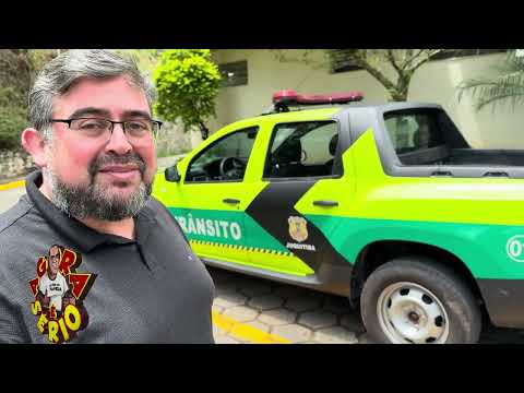 PREFEITO DE JUQUITIBA WILLIAM SOARES APRESENTA A NOVAS CORES DO TRÂNSITO DA CIDADE.