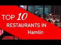 Gino's Pizza And Spaghetti House Hamlin Menu