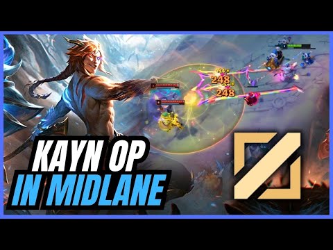 Making Kayn Mid Look BROKEN In Challenger ;)