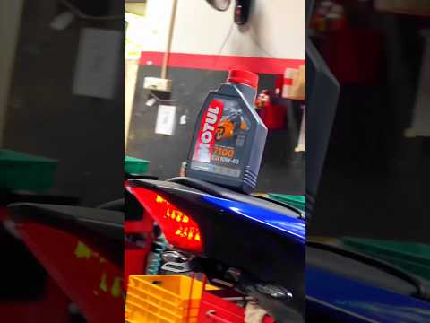 Yamaha R15 V4 Motul 7100 10w40 \ud83d\udd25\ud83d\ude80 #shorts