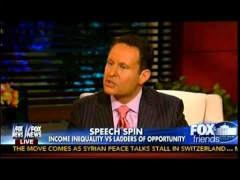 Rhetoric Rewind - "Inequality" Out, "Opportunity" In At SOTU - Lou Dobbs On Fox & Friends