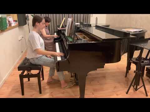 Lesson with Noa Kapelyushnik.