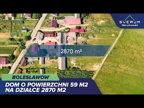 Dom na Sprzedaż, 59m2, Bolesławów - video thumb