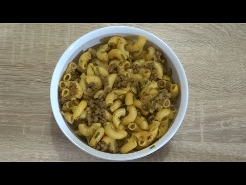 Ghackets met Hörnli | Hackfleisch mit Nudeln | Schweizer Küche