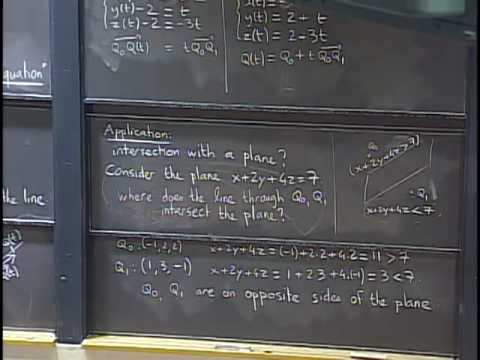 Parametric Equations for Lines and Curves