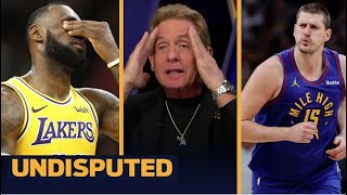UNDISPUTED | Skip Bayless reacts Lakers led against Nuggets for 69% of the series yet they lost in 5