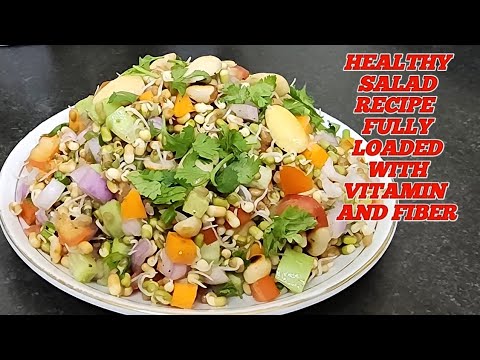 Healthy Sprout Salad Recipe | Moong Mot salad | How To Make Sprout Salad Recipe | #RituRaoMyRecipes