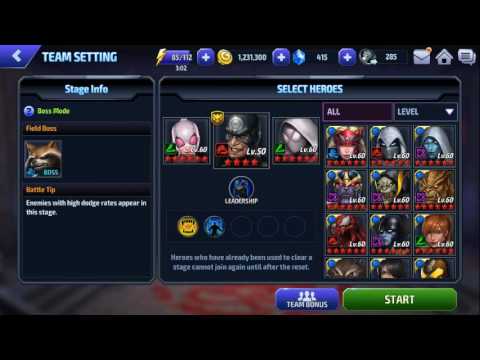 Shadowland Floor 15 Rocket Boss(Gwenpool,Bullseye,Gwen)