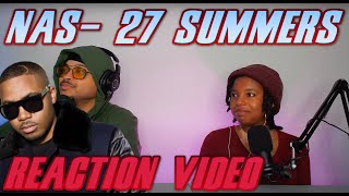 Nas - &quot;27 Summers&quot; (Official Video)-Couples Reaction Video