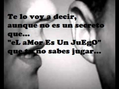 El juego del amor (con letra) tranzas