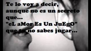 El juego del amor (con letra) tranzas