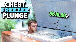 DIY Chest Freezer Cold Plunge for $618.89
