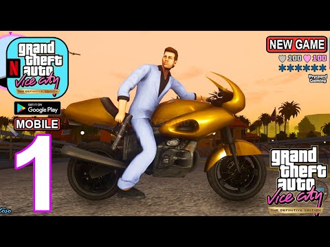 GTA Vice City The Definitive Edition Mobile (GTA VC Netflix) - Gameplay Walkthrough Part 1