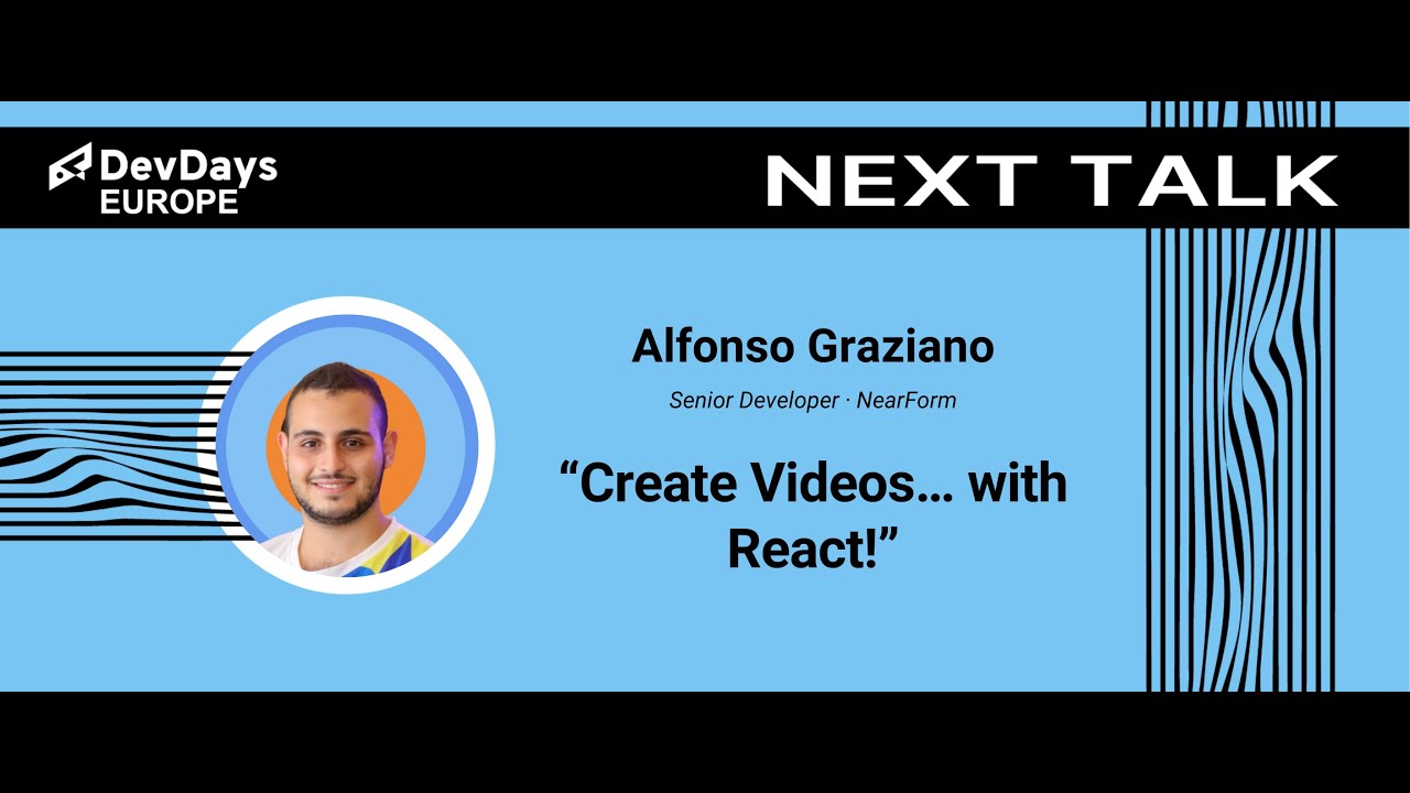 Alfonso Graziano: Create Videos… with React!