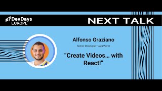 Alfonso Graziano: Create Videos… with React!