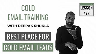 The Best Place To Find Cold Email Leads