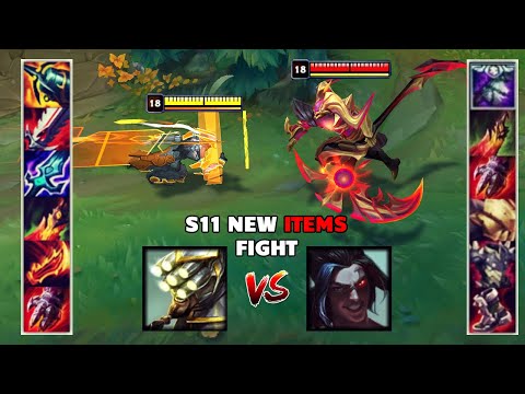 KAYN vs MASTER YI S11 NEW ITEMS FULL BUILD FIGHTS & Best Moments!