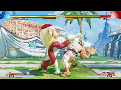SFV | SAGAT | 70%~ DMG Combo V-SKILL 2 + V-TRIGGER 1 [ Bonus+ 700 Club! ]