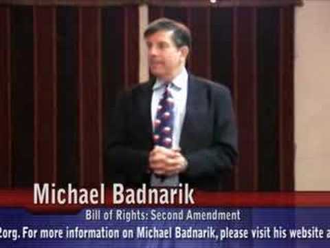2nd Amendment - Michael Badnarik Bill of Rights Class