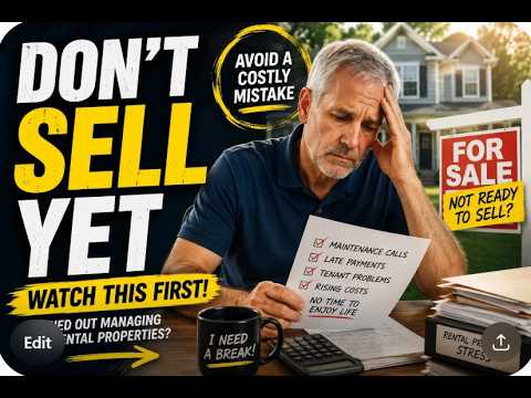 Burned Out Managing Your Rental Properties? Don't Sell Until You Read This