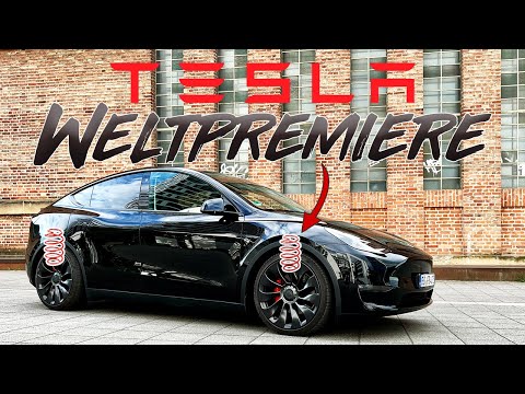 TESLA Model Y Performance | Weltpremiere | Fahrwerksumbau