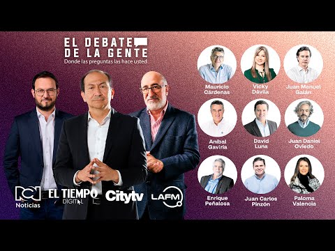 🗳️ Primer Debate Presidencial 2026: El Debate de la Gente | EL TIEMPO